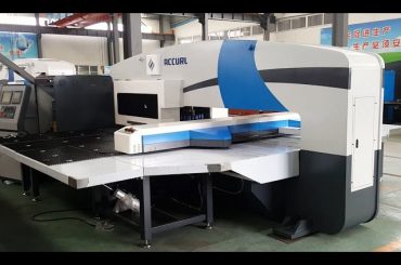 cnc punch press pengeluar - menekan menara turet - mesin 5-paksi cnc servo menumbuk mesin