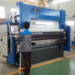 6 paksi cnc hydraulic press brake lentong mesin untuk sheet metal 8000mm 1200TN