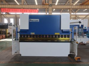hign speed steel lentur NC press brake machine dengan estun e21 NC control
