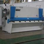QC11Y cnc hydraulic shearing machine, mesin cnc shearing shear, mesin shearing sheet metal