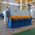 mesin ricih kecil, QC12y- 4X2500 plat logam hidraulik ricih mesin